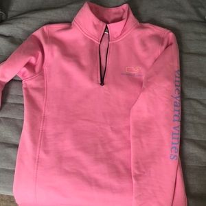 Vineyard Vines Summer Fleece Quarter Zip